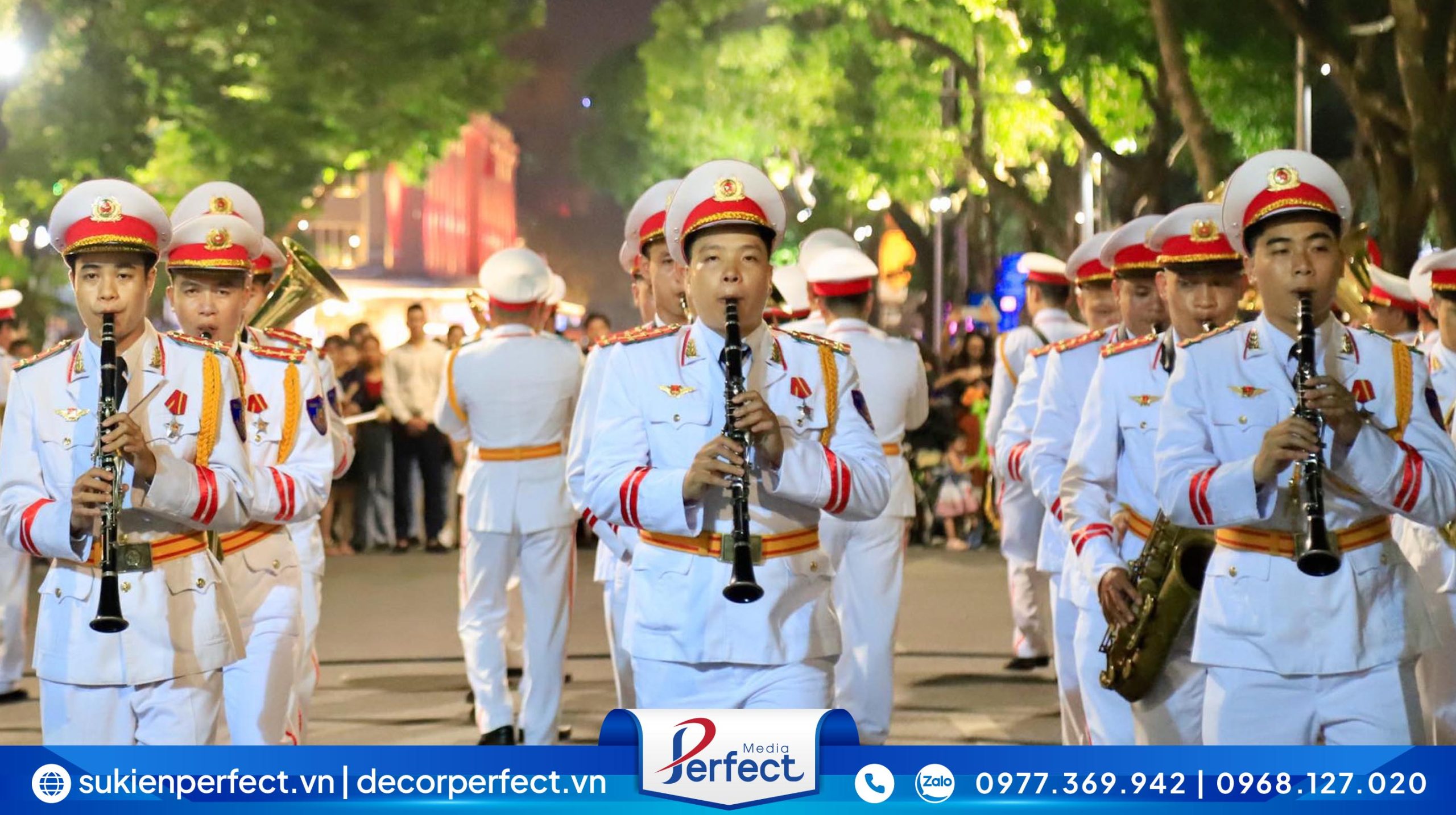 Cho thuê dàn quân nhạc biểu diễn chuyên nghiệp