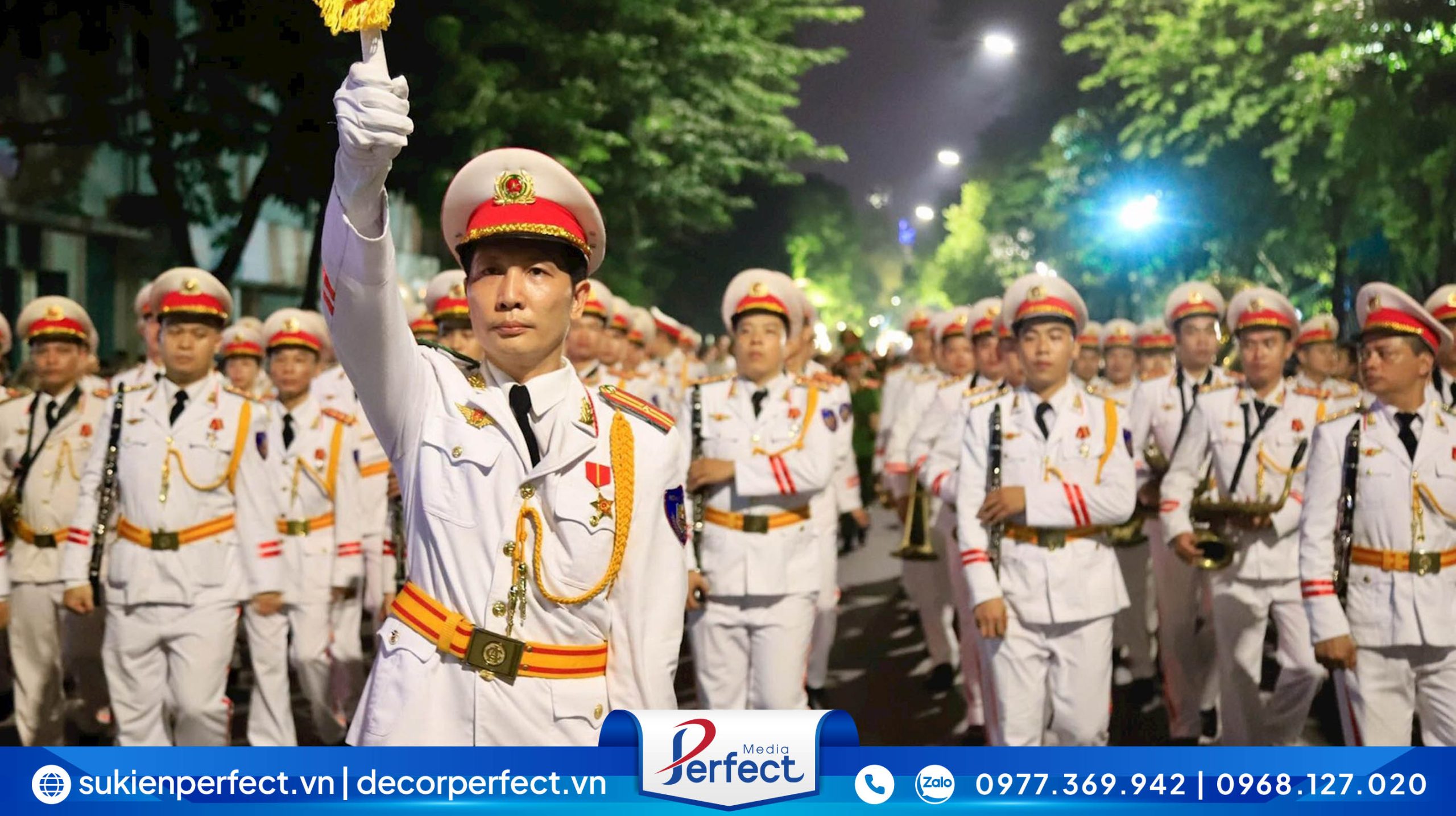 Cho thuê dàn quân nhạc biểu diễn chuyên nghiệp