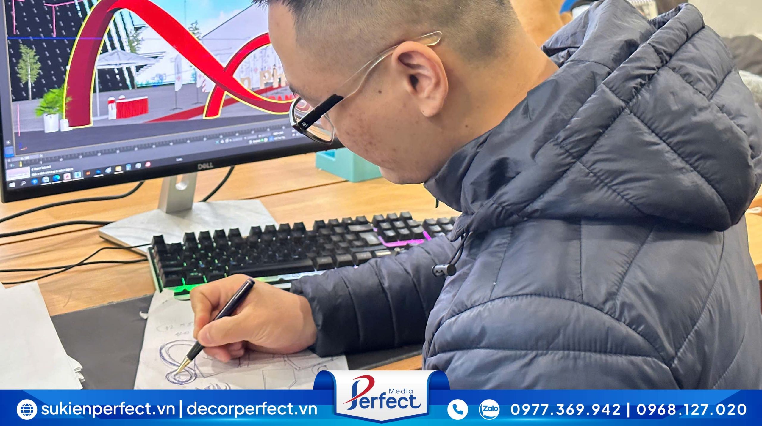 Chuyên viên thiết kế 3D của Perfect Media