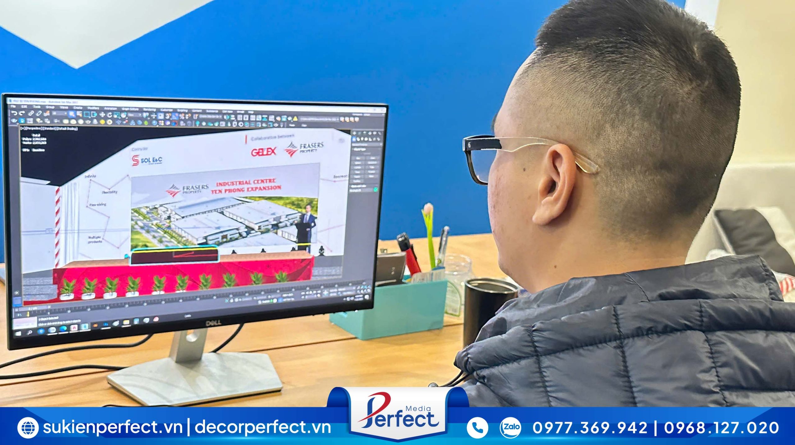 Chuyên viên thiết kế 3D của Perfect Media