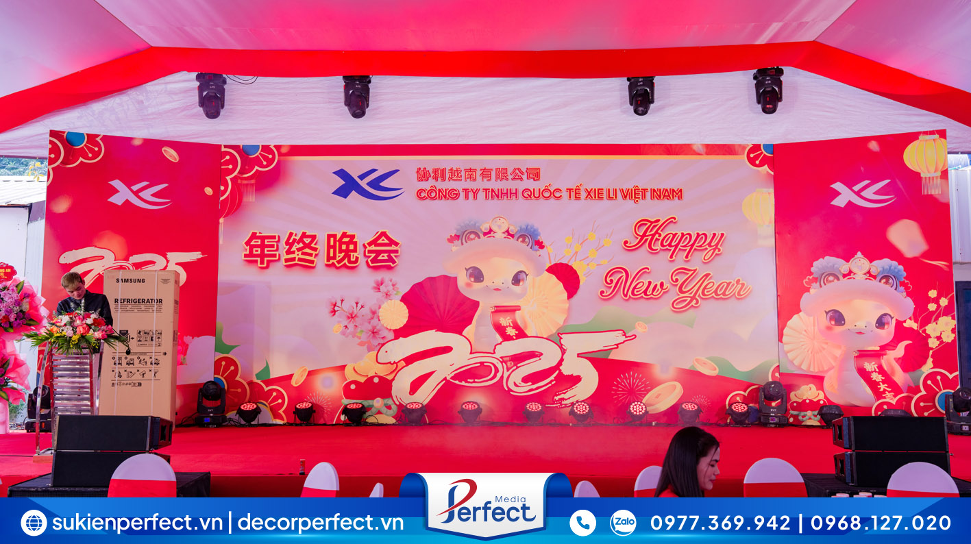 Không gian tiệc XIE LI 2024
