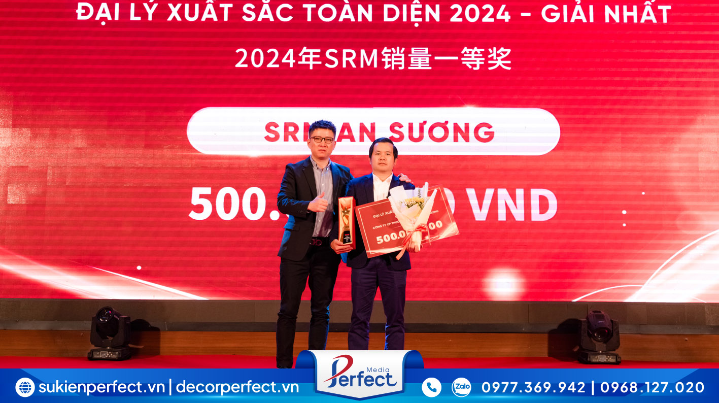 Vinh danh đại lý SRM xuất sắc 