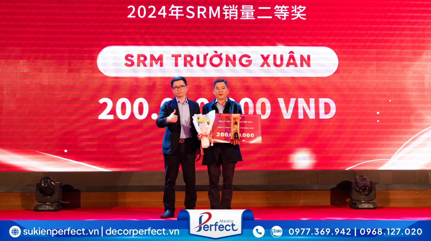 Vinh danh đại lý SRM xuất sắc 