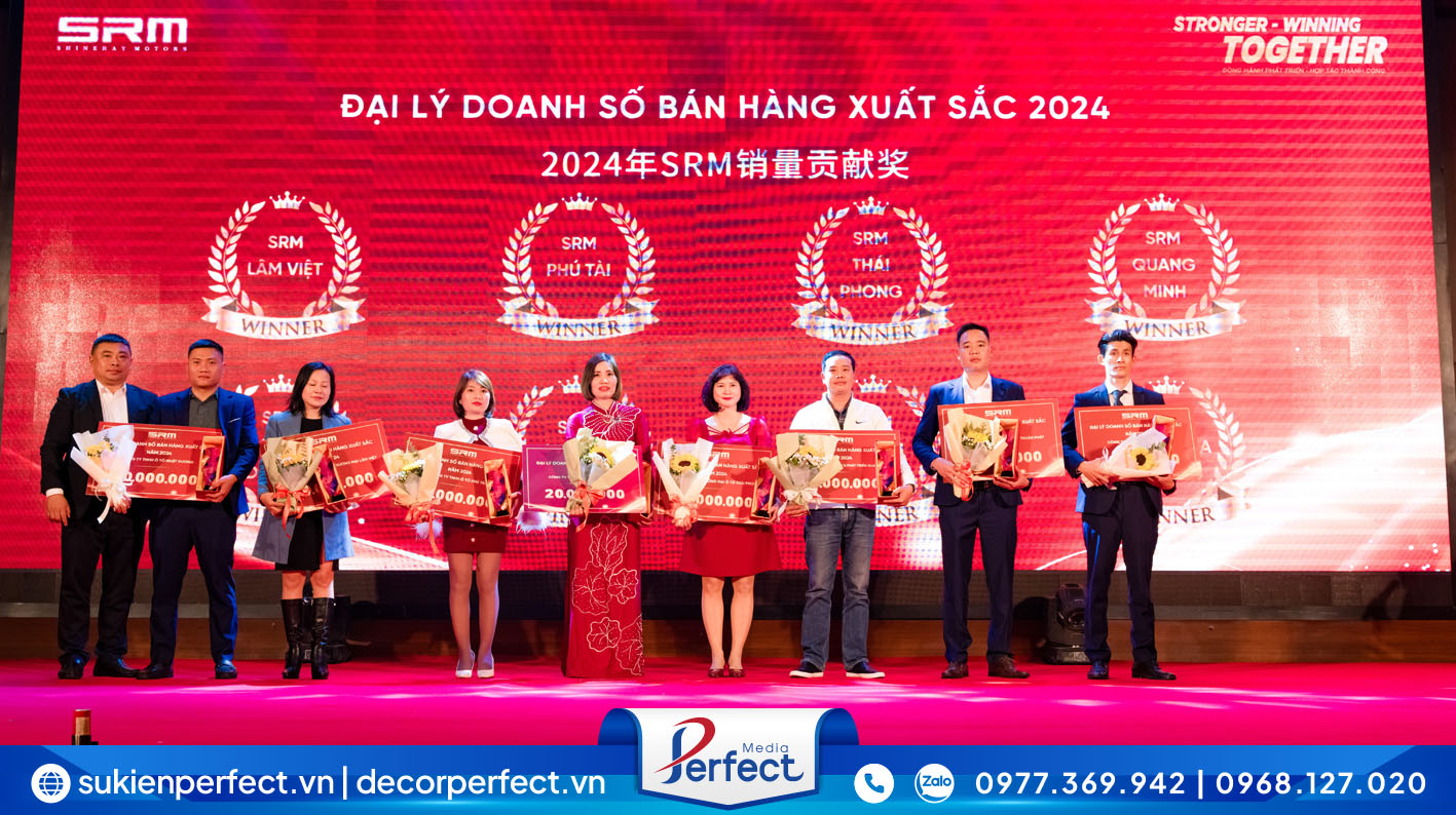 Vinh danh đại lý SRM xuất sắc 