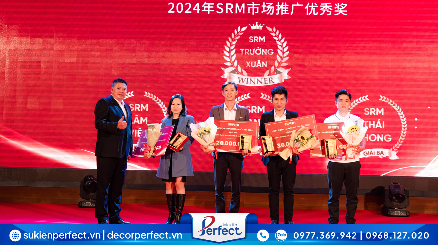 Vinh danh đại lý SRM xuất sắc 