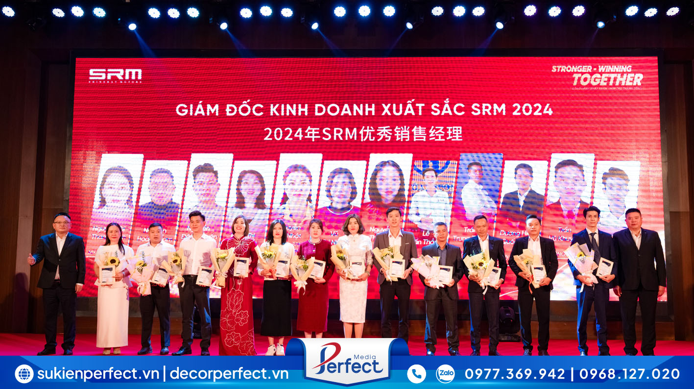 Vinh danh đại lý SRM xuất sắc 