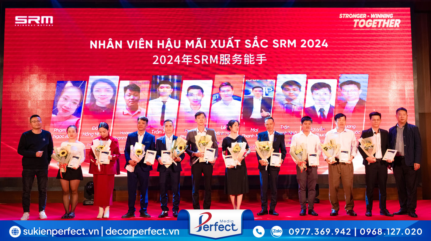 Vinh danh đại lý SRM xuất sắc 