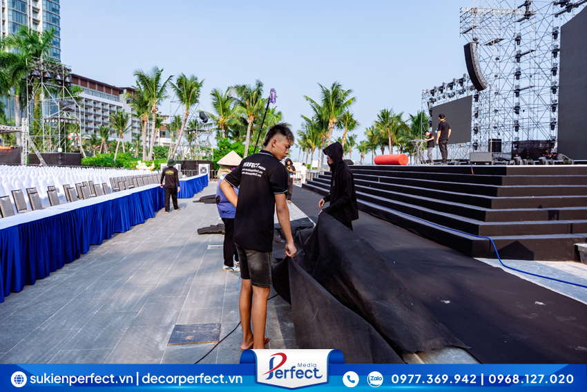 Ekip Perfect Media tại sự kiện Miss World lần thứ 73