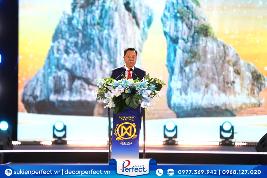 Khách mời phát biểu tại miss world lần thứ 73